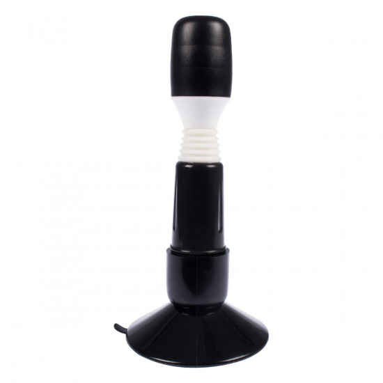 Suction Cup Wanachi Massager Mini Vibrator Zwart