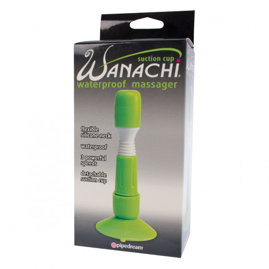 Suction Cup Wanachi Massager Mini Vibrator Groen