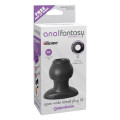 Anal Fantasy Open Wide Tunnel Plug XL Zwart