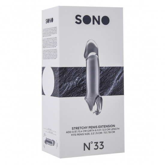 Sono Stretchy Penis Extension No. 33 Transparant