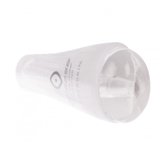 Cyberskin Release Vibrating Stroker Transparant
