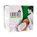 Lovegel Massage Kaars Kokos
