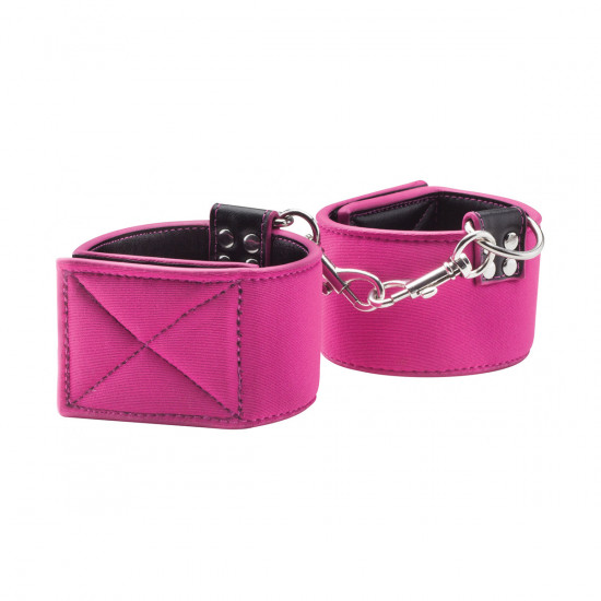 Ouch! Reversible Handboeien Zwart/Roze