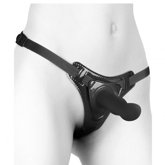 Ouch! Delight Strap-On Set Zwart