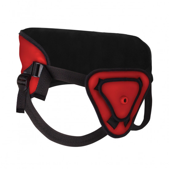 Deluxe Silicone Strap-On Set 8 Inch Rood