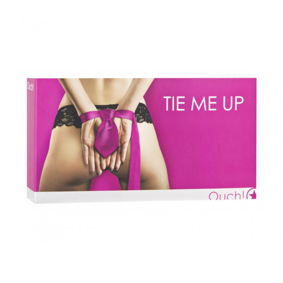 Ouch! Tie Me Up Bondage Stropdas Roze