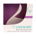 Ladyshape Brazilian Scheer Sjabloon Wit/Paars