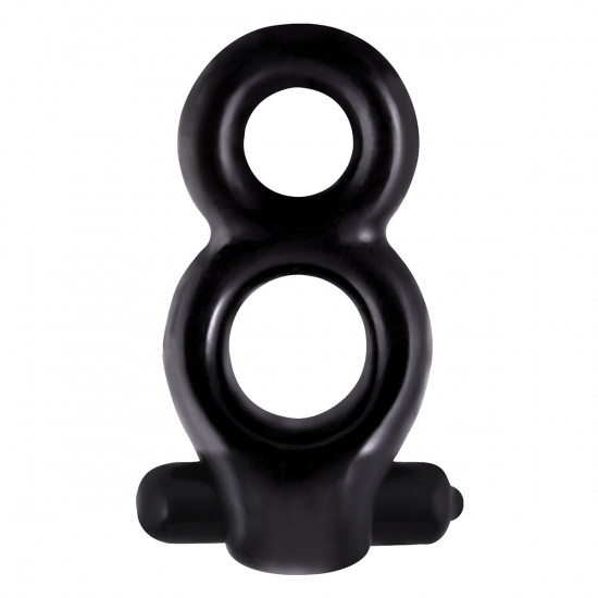 Renegade Vibrating Men's Cockring Zwart