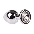 Plug It Strass Buttplug Medium Zilver