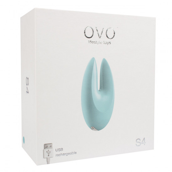 Ovo S4 Clitoris Stimulator Licht Blauw