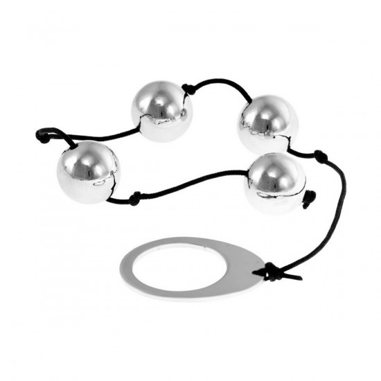 Kinx Heavy Metal Anaal Kralen Zilver