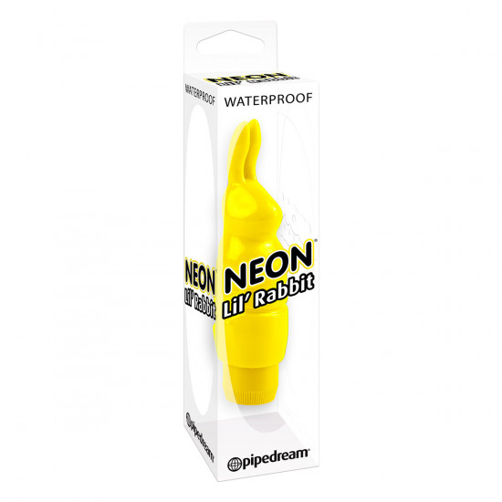 Neon Lil' Rabbit Mini Vibrator Geel