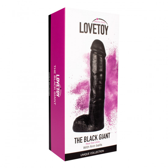 Lovetoy The Black Giant Dildo Zwart