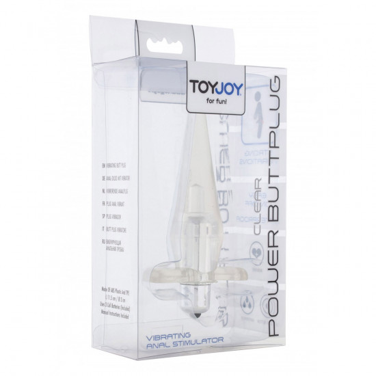 ToyJoy Power Plug Vibrator Transparant