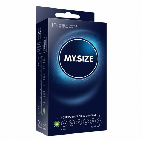 MySize Condooms 10 Stuks Maat 47