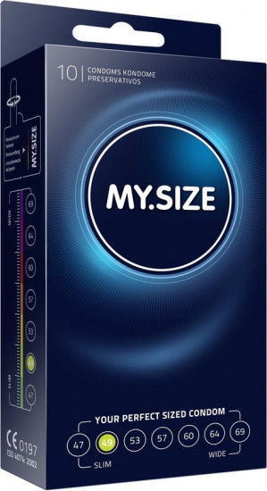 MySize Condooms 10 Stuks Maat 49