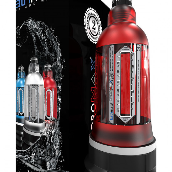 Bathmate Hydromax X30 Pomp Rood