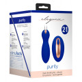 Elegance Purity Vibrerend Eitje + Stimulator Blauw