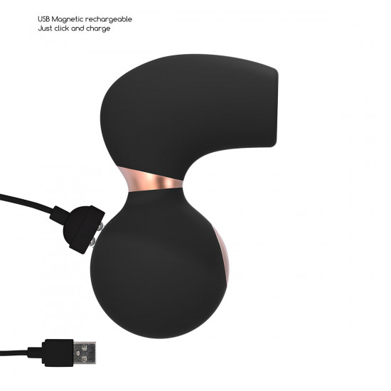 Irresistible Invincible Luchtdruk Stimulator Zwart