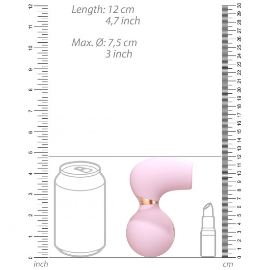 Irresistible Invincible Luchtdruk Stimulator Roze