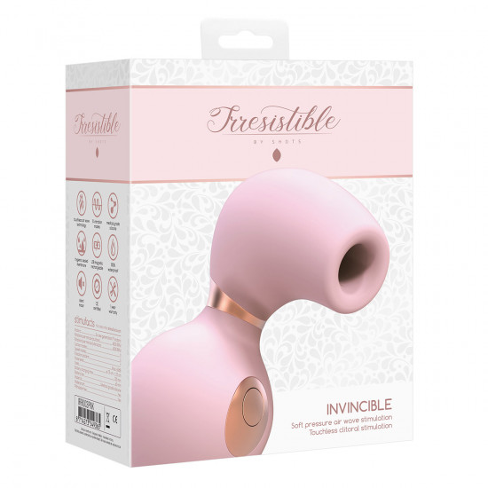 Irresistible Invincible Luchtdruk Stimulator Roze