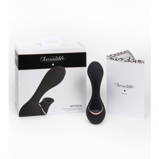 Irresistible Mythical Luchtdruk Vibrator Zwart