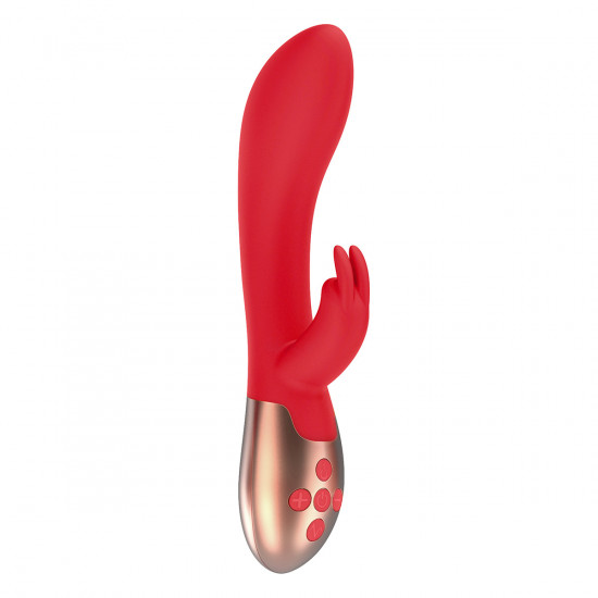 Elegance Opulent Heating Rabbit Vibrator Rood