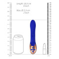 Elegance Opulent Heating Rabbit Vibrator Blauw