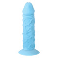 Adam & Eve Siliconen Strap-On Set Blauw