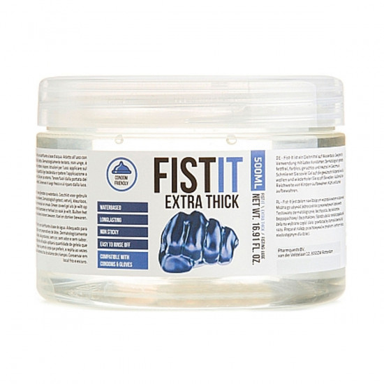 Fist-It Waterbasis Glijmiddel Extra Dik 500ml.