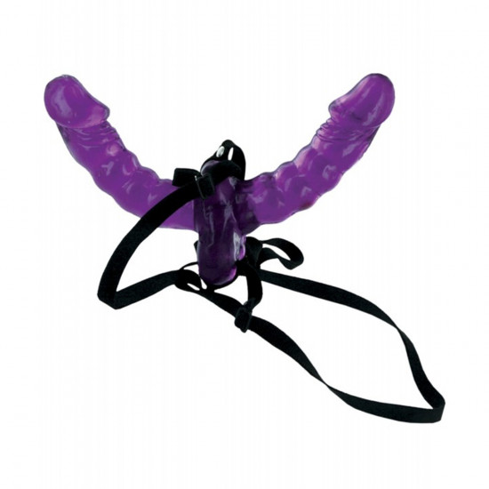 Fetish Fantasy Double Delight Strap-On Paars
