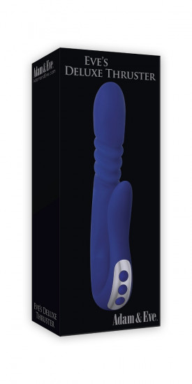 Adam & Eve Eve's Deluxe Thruster Rabbit Vibrator Paars