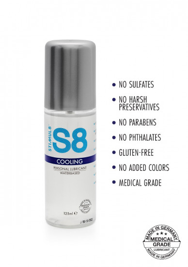 Stimul8 Waterbased Glijmiddel Cooling 125 ml