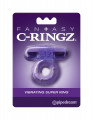 C-Ringz Vibrating Super Ring Cockring Paars