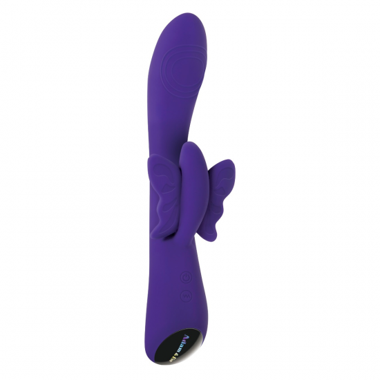 Adam & Eve Eve's Slim Butterfly G Rabbit Vibrator Paars
