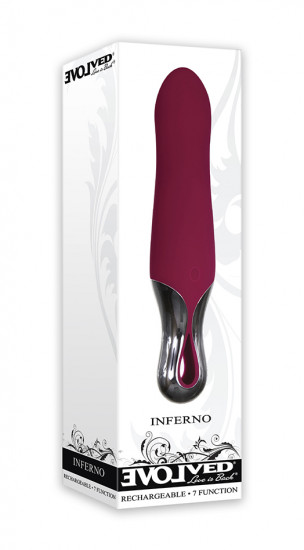 Evolved Inferno Mini Vibrator Rood