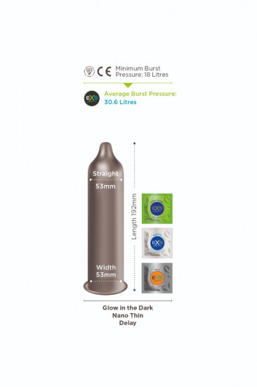 EXS Nano Thin 12 Stuks