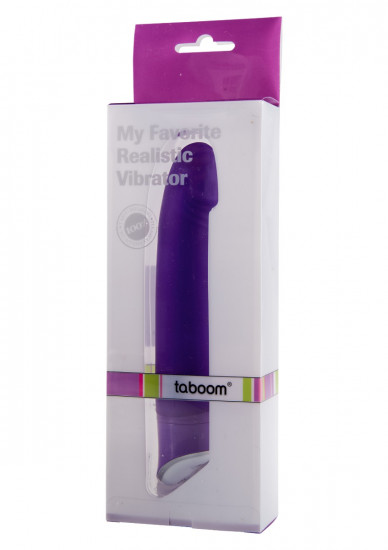 TaBoom My Favorite Realistic Vibrator Paars