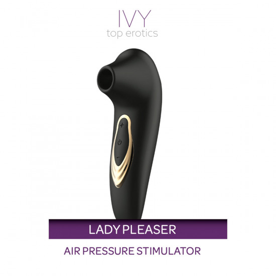 Ivy Lady Pleaser Luchtdruk Stimulator Zwart