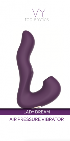 Ivy Lady Dream Luchtdruk Vibrator Paars