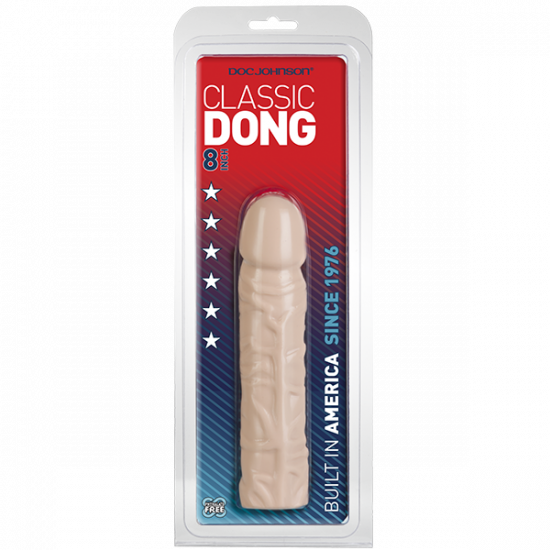 Doc Johnson Classic Dong 8 Inch Blank