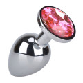 Ohh! Anal Plug Medium Zilver/Roze