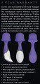 Adam & Eve Sensual Touch Wand Massager Paars