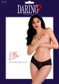 Daring Intimates Ella Crotchless Slip Zwart L/XL