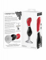 Ceramix No. 3 Keramische Dildo Rood/Zwart/Wit