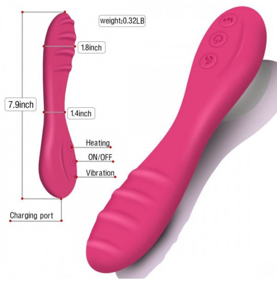 Ohh! Deluxe Achi Vibrator Roze
