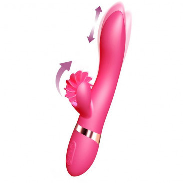 Ohh! Deluxe Kellie Rabbit Vibrator Roze