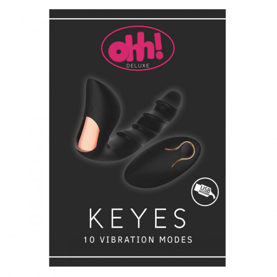 Ohh! Deluxe Keyes Vibrator Zwart
