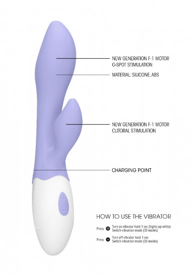 Loveline Sunset G-Spot Vibrator Paars
