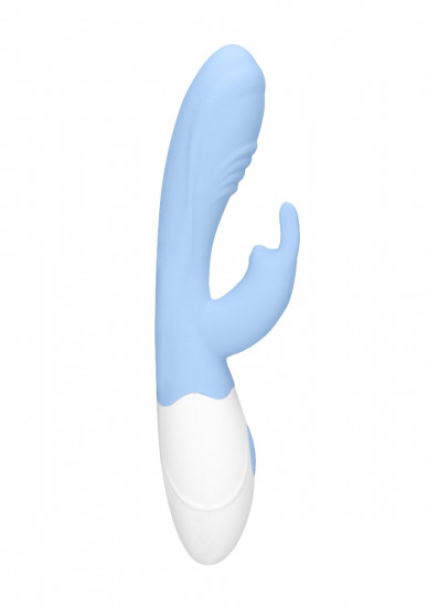 Loveline Juicy Rabbit Vibrator Lichtblauw